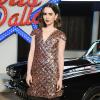 Lily Collins au défilé Paris-Dallas Chanel dédié aux métiers d'art. Le 10 décembre 2013
