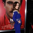 Olivia Wilde enceinte à la première du film Her à la Director's Guild of America, Los Angeles, le 12 décembre 2013.