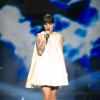 Tal et Alizée chantent le "Tourbillon de la vie" lors des 15e NRJ Music Awards 2013, à Cannes le 14 décembre2013.