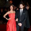 Tal et son amoureux Anthony - 15e cérémonie des NRJ Music Awards à Cannes le 14 décembre 2013.