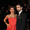 Tal et son amoureux Anthony - 15e cérémonie des NRJ Music Awards à Cannes le 14 décembre 2013.