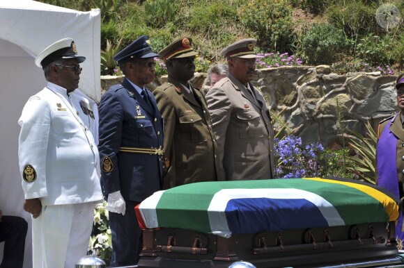 Funérailles de Nelson Mandela à Qunu en Afrique du Sud le 15 décembre 2013.
