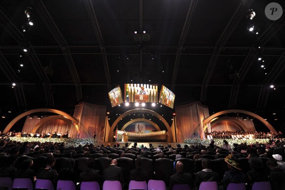 Funérailles de Nelson Mandela à Qunu en Afrique du Sud le 15 décembre 2013.