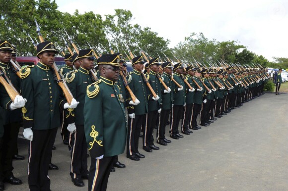 Funérailles de Nelson Mandela à Qunu en Afrique du Sud le 15 décembre 2013.