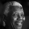 Nelson Mandela à Johannesburg le 10 juillet 2009.