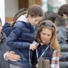 Exclusif - L'infante Elena d'Espagne avec sa fille Victoria à la sation de ski de Baqueira Beret le 25 mars 2013