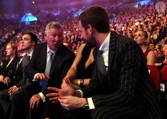 Sir Alex Ferguson lors des BBC Sports Personality of the Year Awards 2013, à la First Direct Arena de Leeds, le 15 décembre 2013
