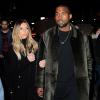 Kim Kardashian fait du shopping avec son fiancé Kanye West à New York, le 25 novembre 2013.