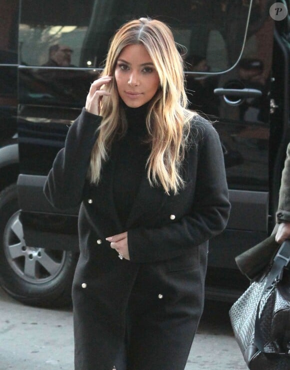 Kim Kardashian à New York, le 25 novembre 2013.
