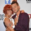 Fauve Hautot, Keen'V - Casting de la saison 4 de "Danse avec les stars" à Paris le 10 septembre 2013.