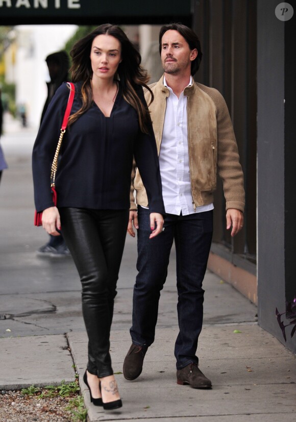 Tamara Ecclestone et son mari Jay Rutland, le 19 décembre 2013 à Los Angeles