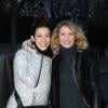 Exclusif - Alexandra Lamy et Mélanie Doutey arrivant à l'enregistrement de l'émission Vivement dimanche à Paris le 18 décembre 2013 (diffusion sur France 2 le 22 décembre)