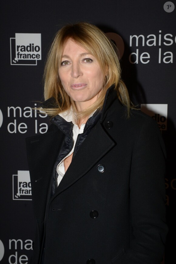 Exclusif - Florence Dauchez lors du 50e anniversaire de la maison de la radio à Paris le 17 decembre 2013.