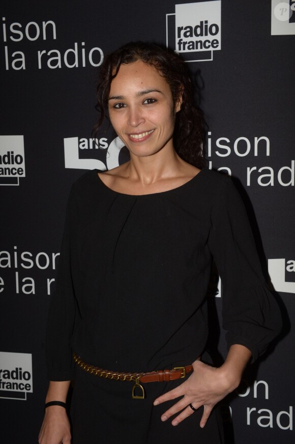 Exclusif - Aïda Touihri lors du 50e anniversaire de la maison de la radio à Paris le 17 decembre 2013.