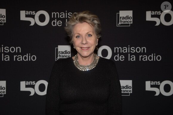 Exclusif - Francoise Laborde lors du 50e anniversaire de la maison de la radio à Paris le 17 decembre 2013.