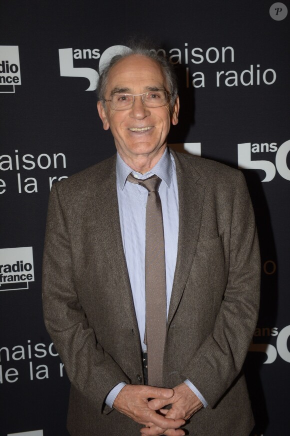 Exclusif - Francois de Closets lors du 50e anniversaire de la maison de la radio à Paris le 17 decembre 2013.
