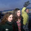 Les Pussy Riot Maria Alekhina et Nadejda Tolokonnikova se sont retrouvées à Krasnoïarsk le 24 décembre 2013.