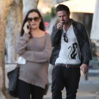 David Arquette : Futur papa relax avec sa jolie compagne, baby bump bien rond