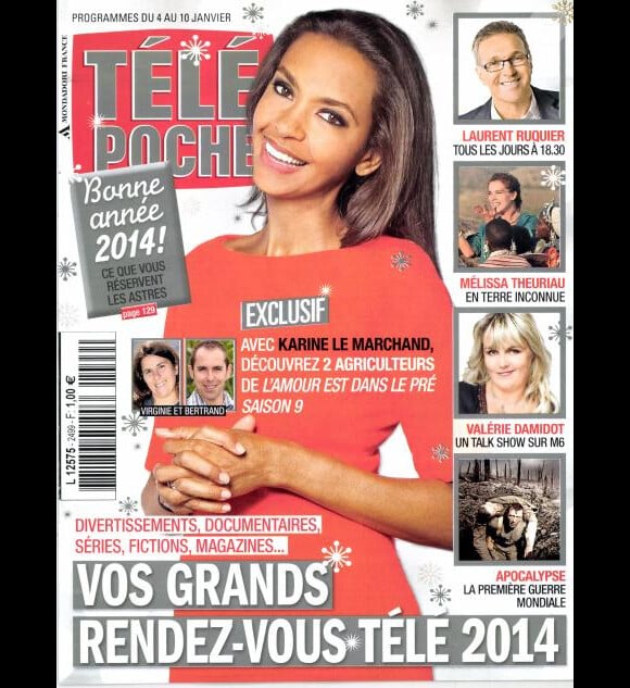 Magazine Télé Poche du 4 janvier 2014.