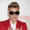 Justin Bieber à la première de son film "Believe" à Los Angeles, le 18 décembre 2013.