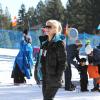 Gwen Stefani, enceinte et en vacances à Mammoth, le 30 décembre 2013.