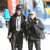 Gwen Stefani et Gavin Rossdale en vacances à Mammoth, le 30 décembre 2013.