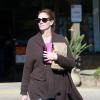 Exclusif - Julia Roberts se rend à la pharmacie de Malibu, le 23 decembre 2013.