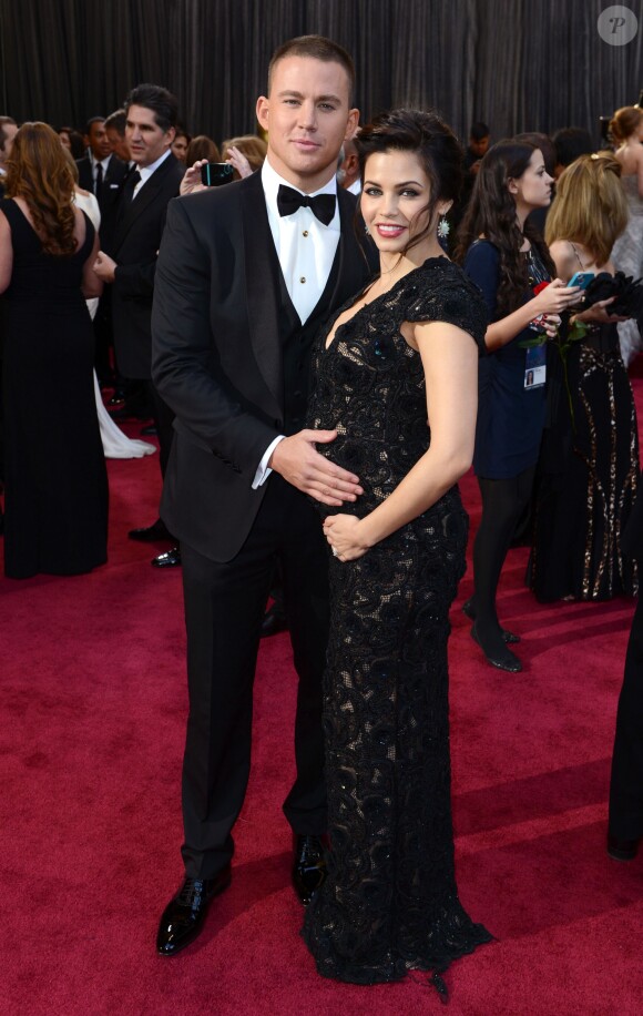 Channing et Jenna Dewan-Tatum lors des Oscars 2013.