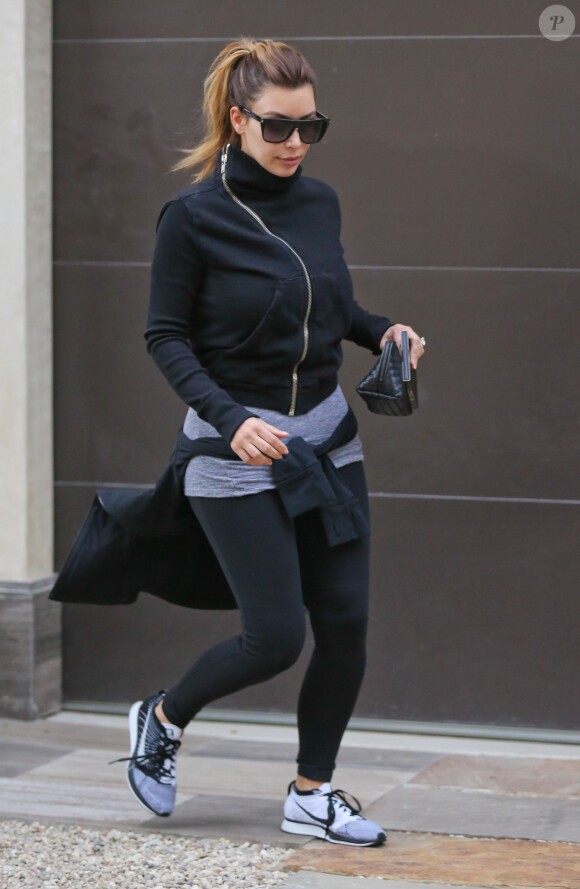 Kim Kardashian à Beverly Hills, le 15 décembre 2013.