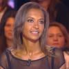 Karine Le Marchand, très décolletée, invitée dans Touche pas à mon poste sur D8, le lundi 6 janvier 2014