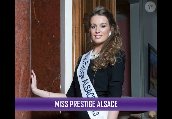 Miss Prestige Alsace, Emilie Quintrand, candidate pour le titre de Miss Prestige National 2014