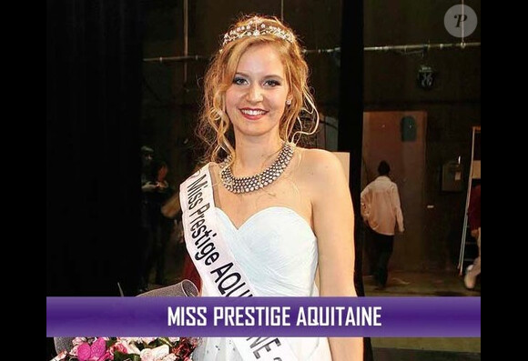 Miss Prestige Aquitaine, Julie Deces, candidate pour le titre de Miss Prestige National 2014