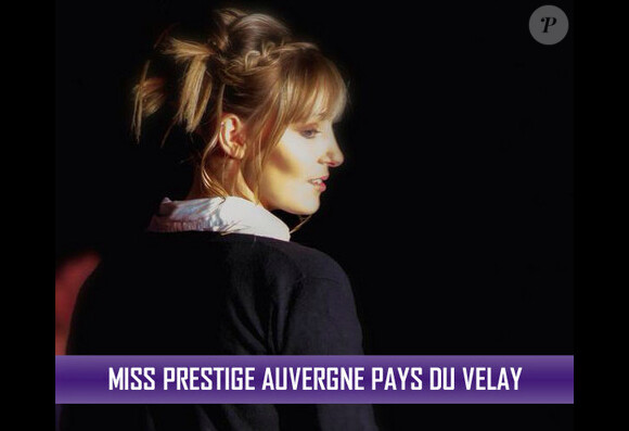 Miss Prestige Pays-du-Vellay, Charlotte Sotton, candidate pour le titre de Miss Prestige National 2014