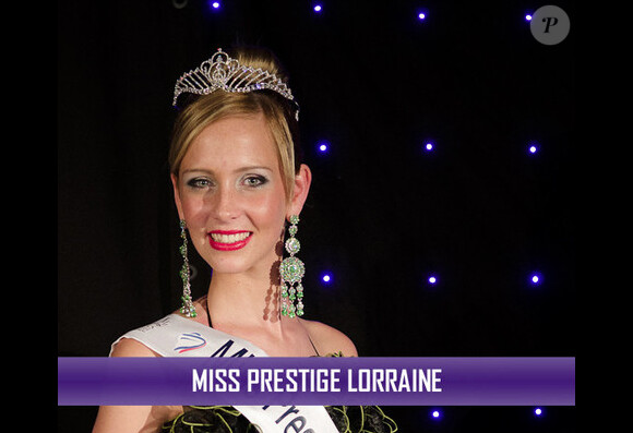 Miss Prestige Lorraine, Fanny Aeschlimann, candidate pour le titre de Miss Prestige National 2014