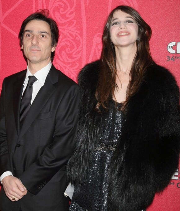 Charlotte Gainsbourg et Yvan Attal aux César du Cinéma le 27 février 2009.