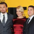 Leonardo DiCaprio, Margot Robbie, Jonah Hill - Premiere du film "Le Loup de Wall Street" a Londres le 9 janvier 2014. 09th January , 2014. 'The Wolf Of Wall Street' UK premiere held at the Odeon Leicester Square, London.09/01/2014 - London