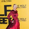 Margot Robbie lors de la première du film Le loup de Wall Street au Odeon Leicester Square à Londres, le 9 janvier 2014.