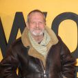 Terry Gilliam lors de la première du film Le loup de Wall Street au Odeon Leicester Square à Londres, le 9 janvier 2014.