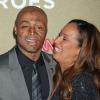 J.R. Martinez et son ex Diana Jones à Los Angeles, le 11 décembre 2011.