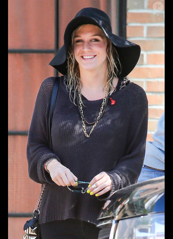Kesha à New York le 23 septembre 2013.