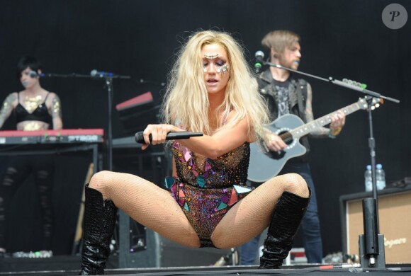 Kesha le 12 juillet 2013 à Londres.