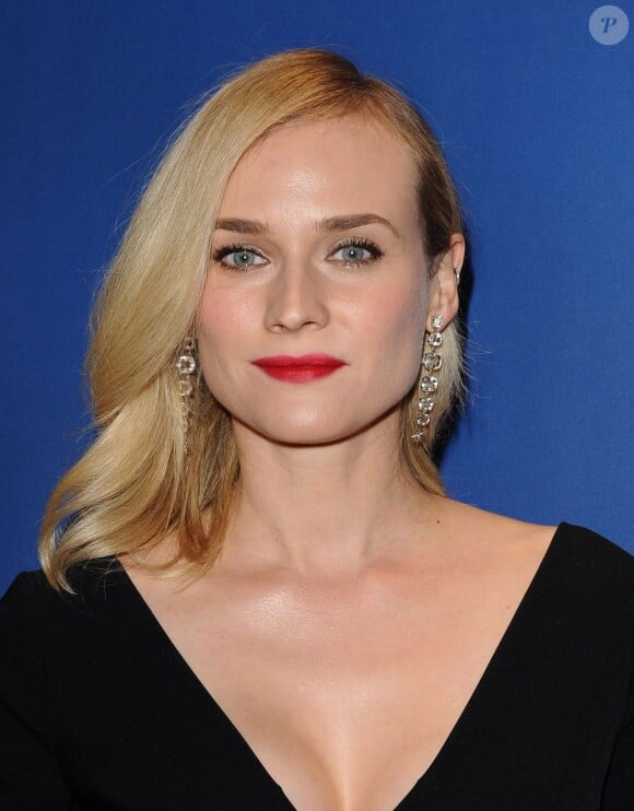 Diane Kruger lors du gala de charité organisé par Sean Penn au profit d'Haïti à Los Angeles, le 11 janvier 2014.