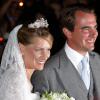 Mariage du prince Nikolaos et de la princesse Tatiana de Grèce le 25 août 2010 sur l'île de Spetses.