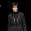Alain-Fabien Delon défile pour la maison Gucci lors de la Fashion Week à Milan le 13 janvier 2014
