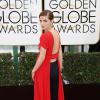 Emma Watson habillée en Dior Haute Couture - 71e Cérémonie des Golden Globe Awards à Los Angeles, le 12 janvier 2014.