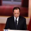 Francois Hollande lors de sa conférence de presse au palais de l'Elysée à Paris le 14 janvier 2014