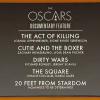 Oscars 2014, les nominations dévoilées le 16 janvier 2014 : meilleur documentaire