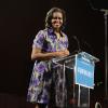 Michelle Obama, chic pour un discours à Miami. Novembre 2012.