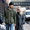 Dakota Fanning (19 ans) et Jamie Strachan (32 ans) se promenant à New York le 15 janvier 2014