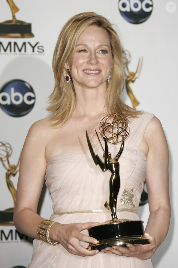 Laura Linney aux Emmy Awards à Los Angeles, le 21 septembre 2009.